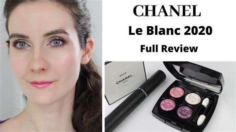 chanel le blanc 2020 makeup|LE BLANC .